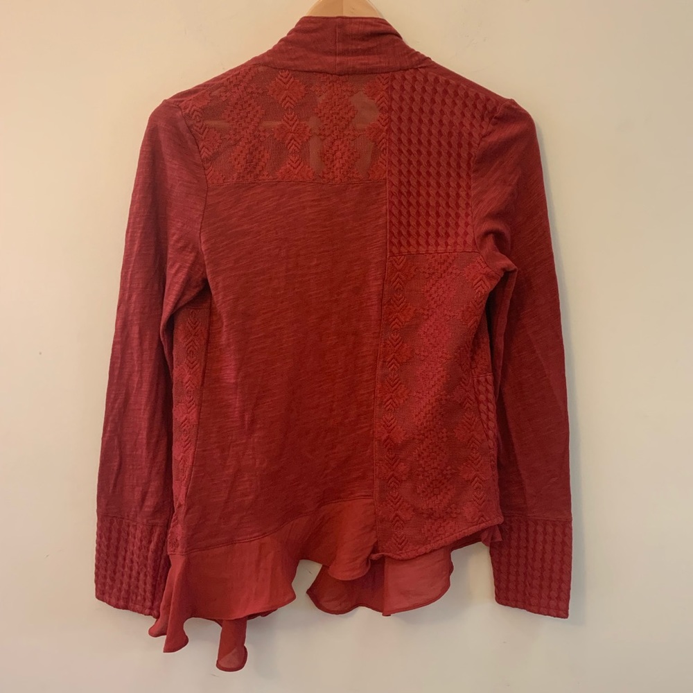 Meadow rue Anthropologie paso double cardigan NWT - Picture 7 of 8